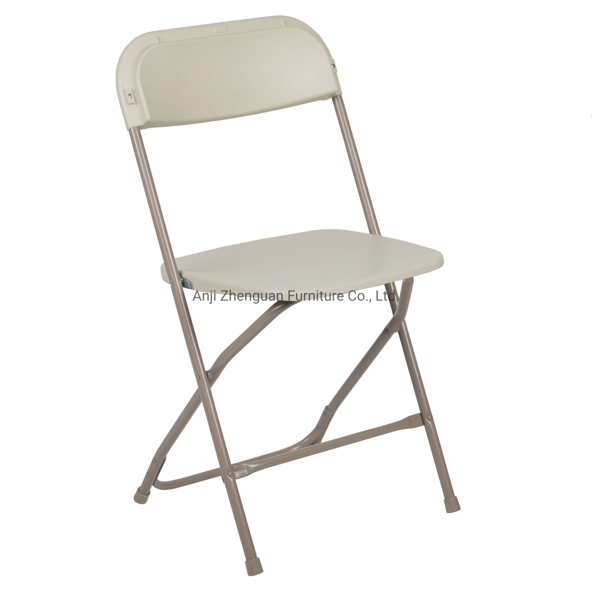 Wholesale/Supplier Furniture Beige Folding Plastic Chair for Staff and Students (ZG26-001)