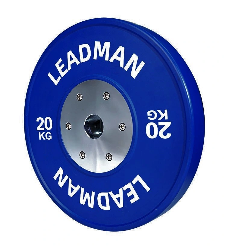 Gym Equipments Professional Iwf Competition Bumper Plates for Commercial Use Weightlifting Powerlifting