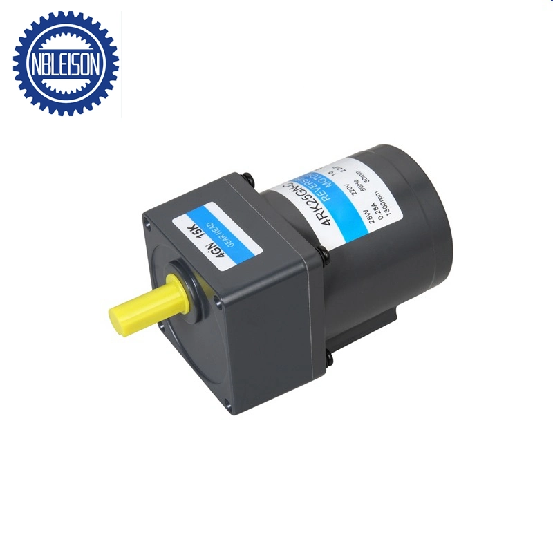 25W Motor de engranaje AC de par alto 220V con freno