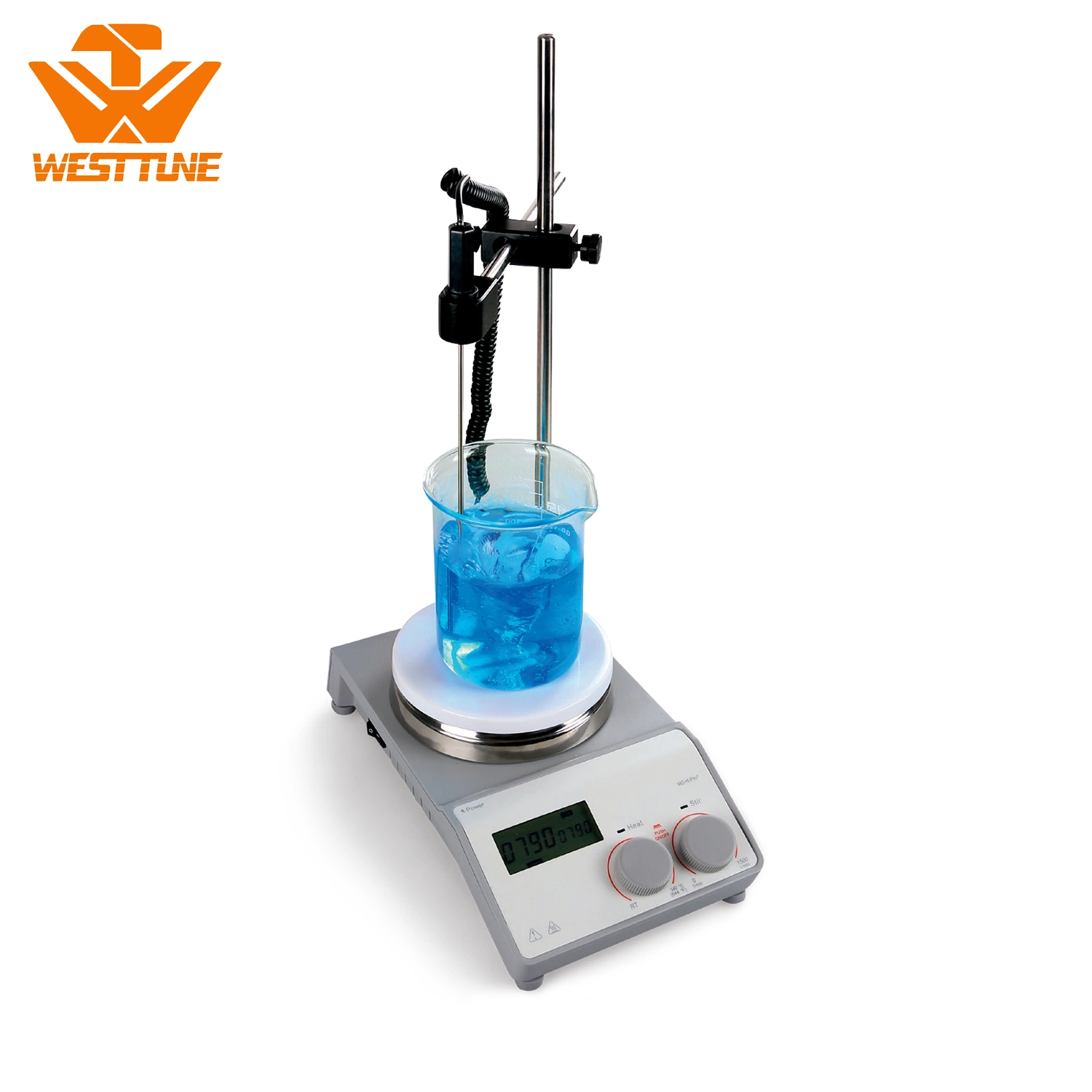 Ms-H-Prot Lab LCD Digital Hotplate Magnetic Stirrer with Timer