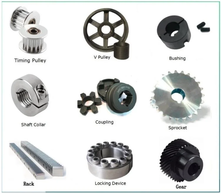 Bevel Gear Type a Type B Spur Gear Helical Gear Hardening Teeth Keyway