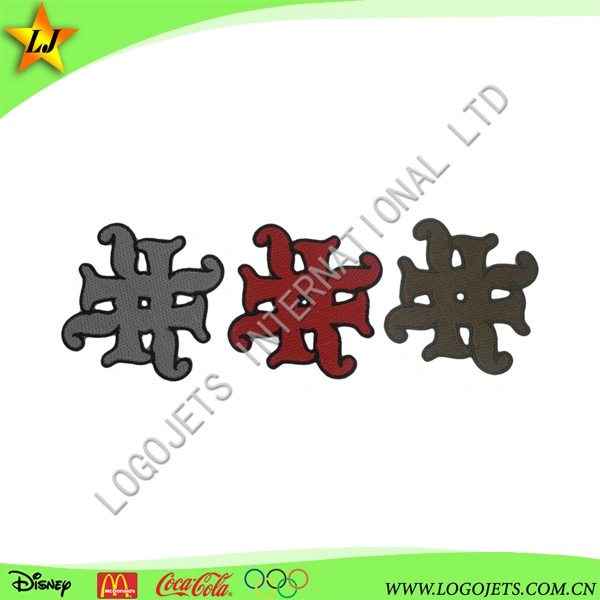 Wholesale Custom Embroidery Patch/Badge/Emblem Embroidered Designs for Clothing