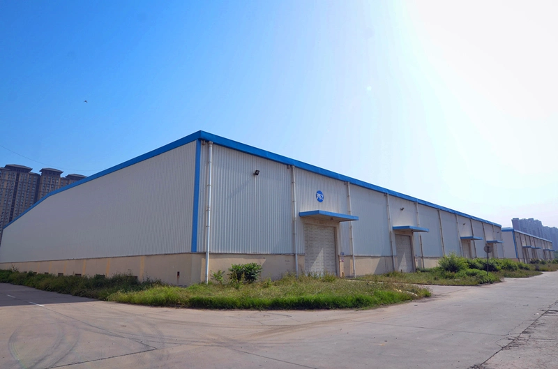 Arch Style Prefabricated Light Steel Structure Storage Building
