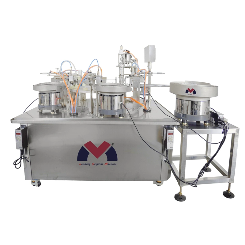 Factory Price Automatic Vilas Small Plastic Glass Bottle GMP FDA Eye Drop Oral Liquid Syrup Spray Bottle Liquid Filling Machine Pharmaceutical Equipment