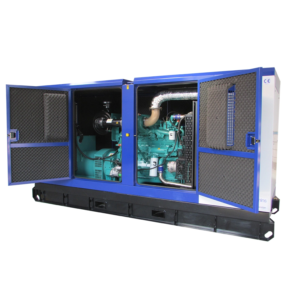 Motores diesel do gerador de energia 250 kVA aplicações silenciosa para venda