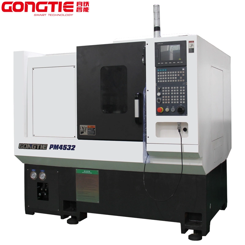 Pm4532 la precisión de cama plana giro Metal torno fresador CNC máquina