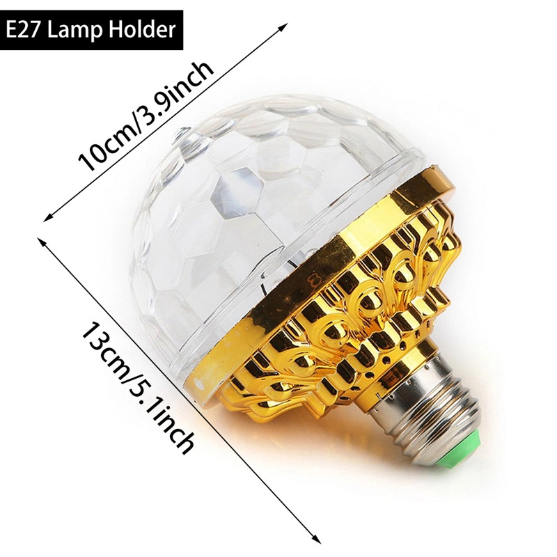 LED Bühnenbeleuchtung Kristall farbenfroh drehbare Bar Atmosphäre Disco Lichter