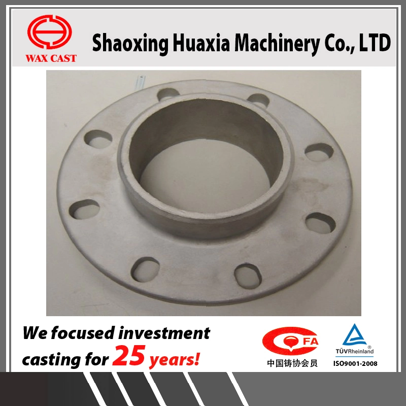 Investment Casting Lost Wax Casting Precision Casting Stainless Steel Valve Parts Adapter Flanges