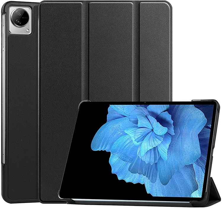 Auto Sleep/Wake Folio Stand PC Back Shell Tablet Leather Cover for Vivo Pad 11 Inch 2022 Released