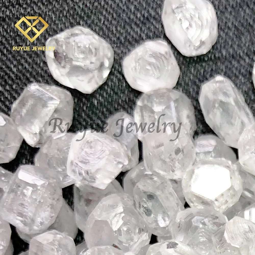 Ruyue Jewelry Hpht/CVD 1.95carat Vs White Color Igi/Gia Report Customize Wedding Rings Earrings Necklace Rough Lab Grown Diamond Jewelry