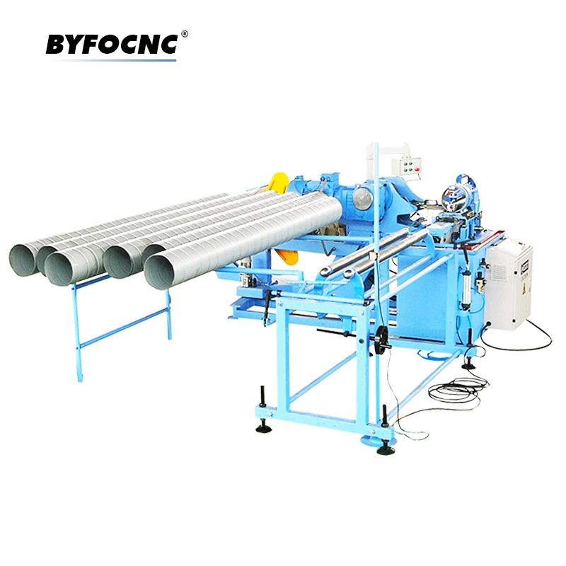 Hard Mold Type HVAC Spiral Duct Making Tubeformer Auto Air Galvanized Steel Spiro Forming Machine