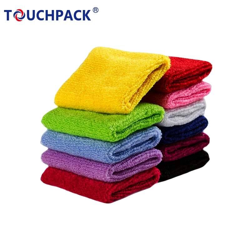 Cotton Terry Towel Wristband Custom Sport Sweatband