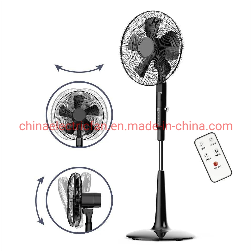 16" Os fãs de piso permanente/Ventilador eléctrico/Ventilador eléctrico/Ventilateur com 3 modos de vento 28 níveis de velocidade