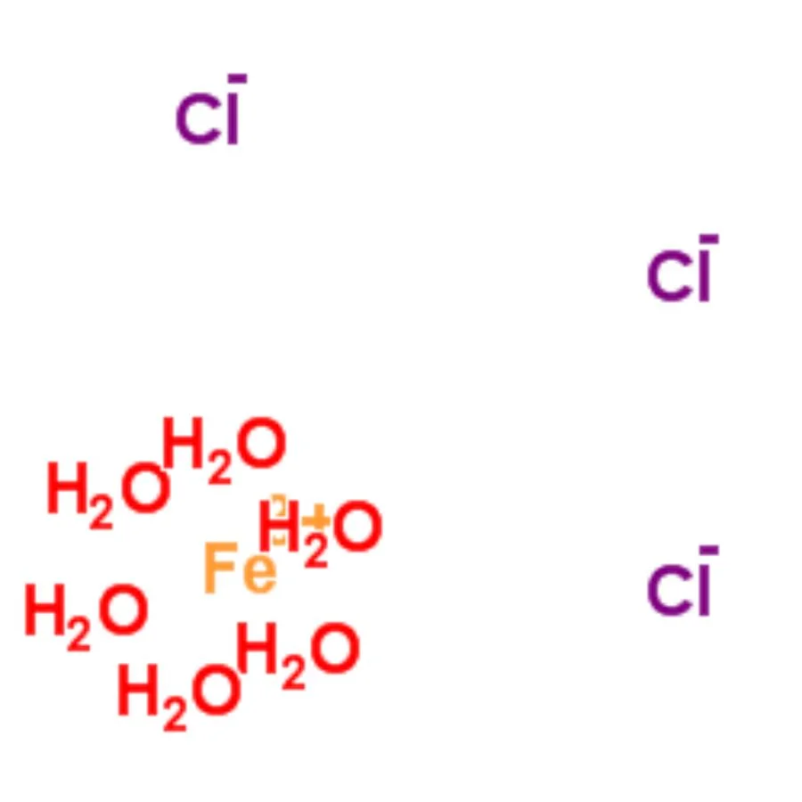 Purity Degree 99% Iron (III) Chloride Hexahydrate pH EUR CAS No. 10025-77-1