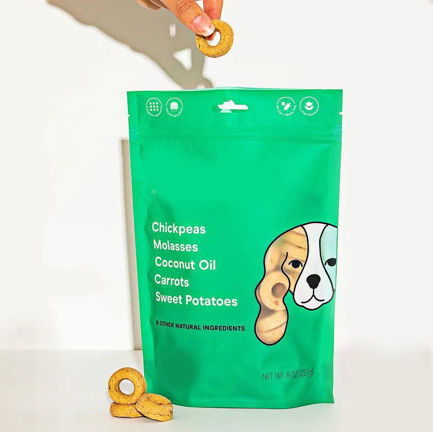 Pet personalizado Alimentos para cães cheiro a prova do saco plástico Dog trata de embalagem do fecho