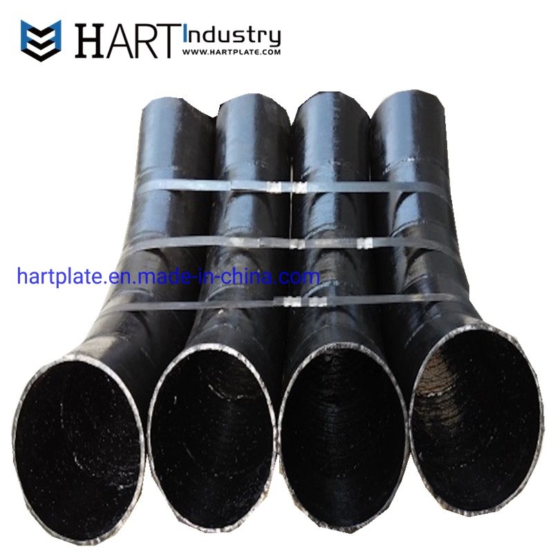 Bend 45&deg; Dn850 Straight/T/Y-Piece Drain Pipe for Dredging Industry