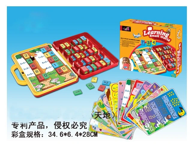 Plastic Intellectual Toy Brain Game Kids Learning Small World