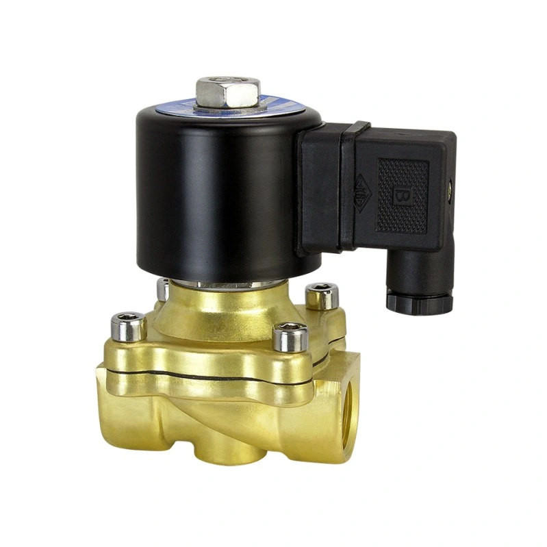 Big Size Gas Solenoid Valve -- Brass Body