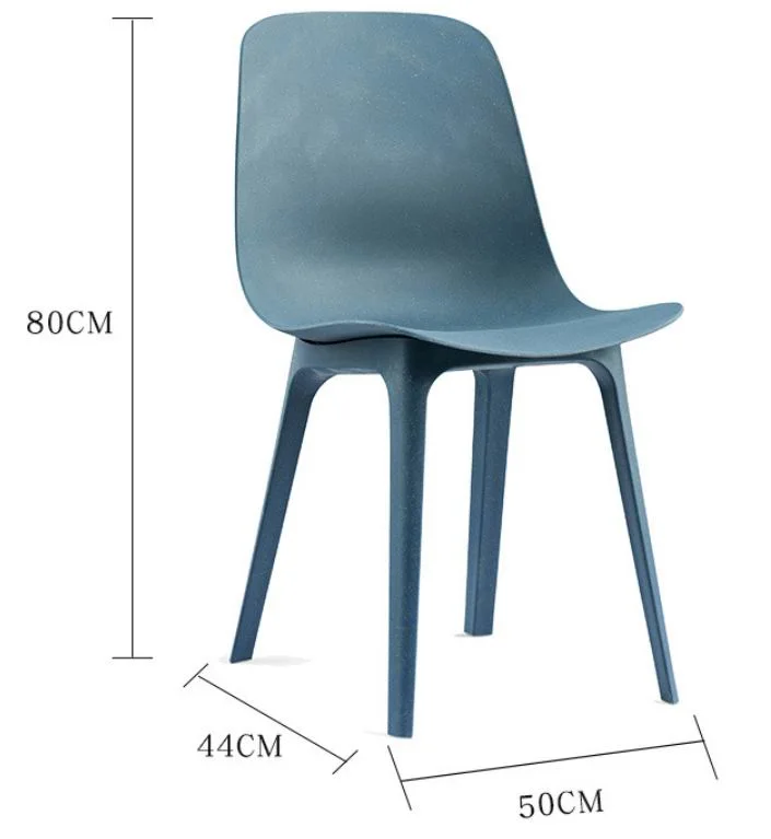 Modern Designed Stackable Full PP Plastic Outdoor Garden Chair