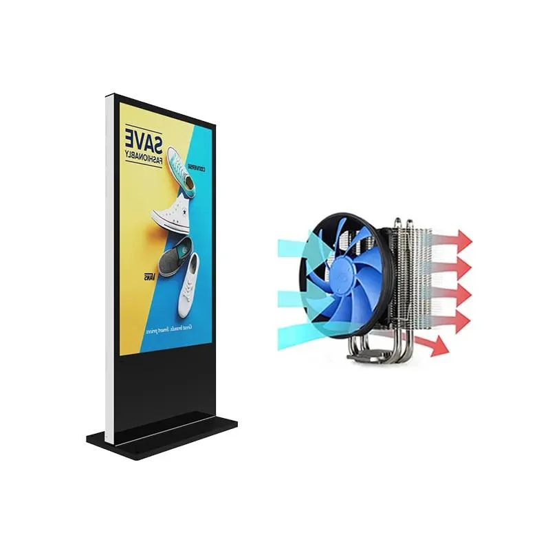 Customization Outdoor Waterproof IP65 1500 Nit 3000 Nit LCD Digital Signage and Displays Advertisement Player Monitor