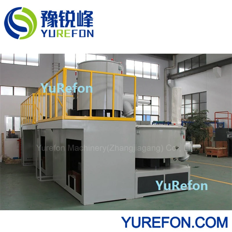 Plastic PVC High Speed Mixer Machine / Mixing Unit