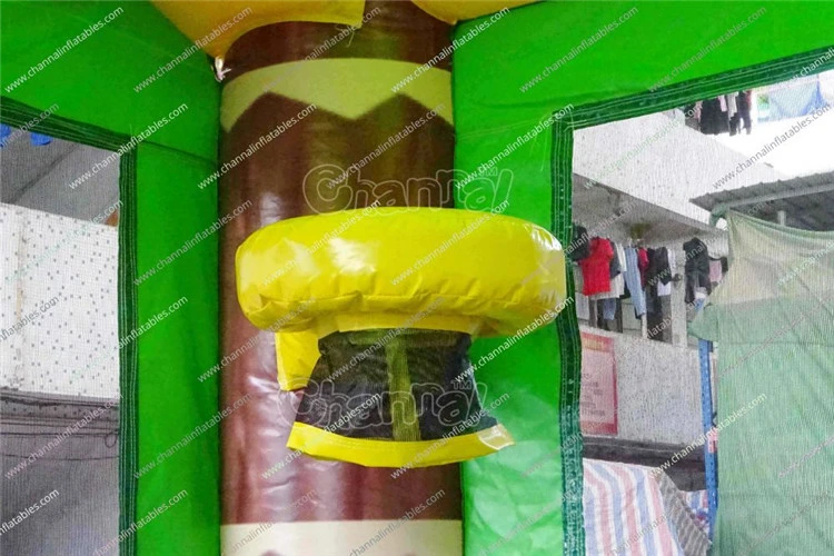 Jungle Water Combo Inflatable Bouncy Castle with Water Slide Chb1440