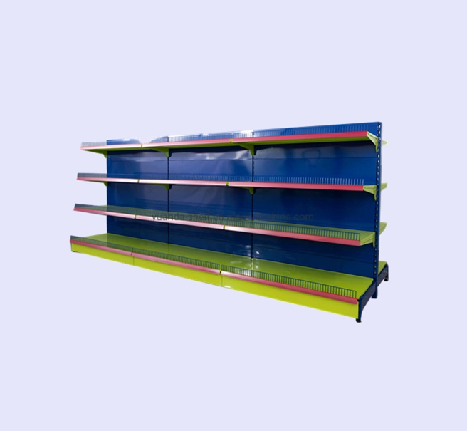 5 Layers Corner Display Gondola Shelf