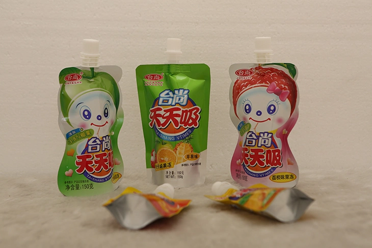 Fruit Flavor Juice Packing Bag with Spout for Kids