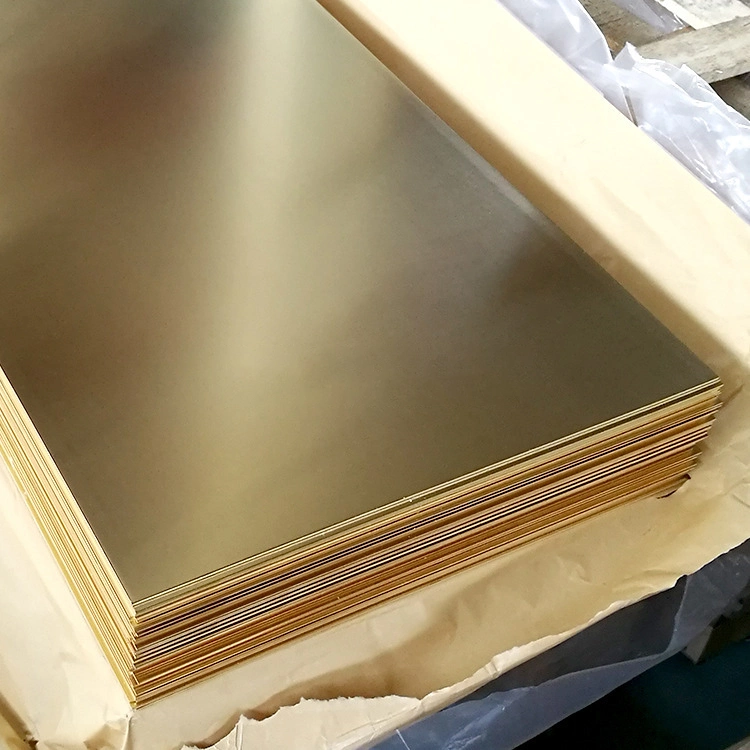 High Precision C10200/C18150/C17510/C2600/C2800/C10100/C65500 Copper Alloy Plate 4X8 Cu-Dhp Cll000 Brass Sheet Coppe Customized 6mm Thickness Copper