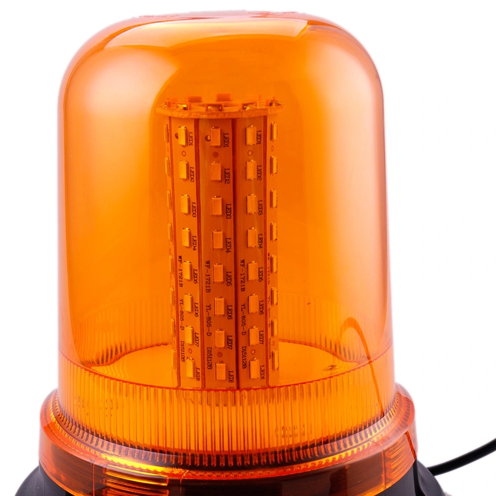 Yellow LED Rotating Beacon Warning Light for Heavy Duty