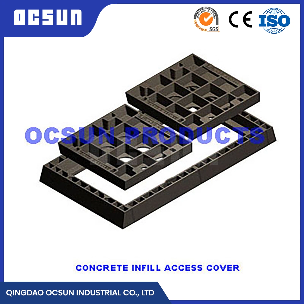 Ocsun Concrete Infill Cast Iron Multi Access Covers Suppliers China As3996 Manhole Cover