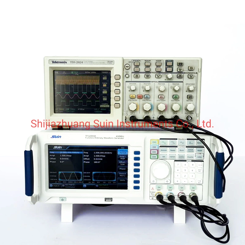 Générateurs de fonctions/signaux Suin 4 canaux 1.2gsa/S 400 MHz série Tfg2900A pour Radar de télécommunication