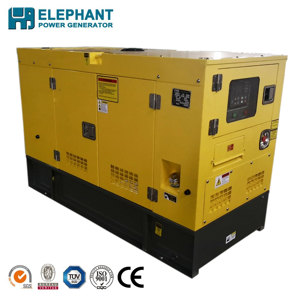 Lovol Standby Power 44kw 55kVA Silent Type Single Bearing Genset