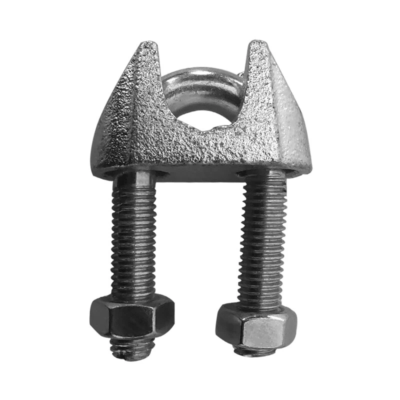 El tornillo en U de hierro fundido de Metal Cable Clip DIN741