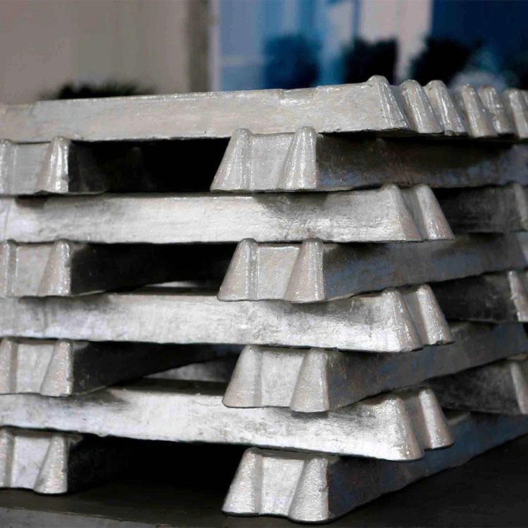 Manufacturer 6063 99.7% 99.8% 99.9% 99.98% Pure Aluminum Ingot Stock Industrial A7 A8 A9 ABC12 Aluminum Material Zinc Ingots Price for Building/Decorative Parts