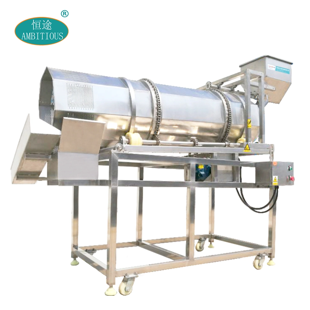 Flavor Drum Mix Seasoning Mixer Machinery Continous Flavouring Machine