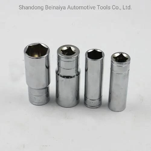 1/2''Nine-Pieces Chrome-Plated integrada en la toma de la combinación de acero de llaves y conjuntos de serie con la marca Bny Utilice la herramienta para la reparación de motocicletas (buena)