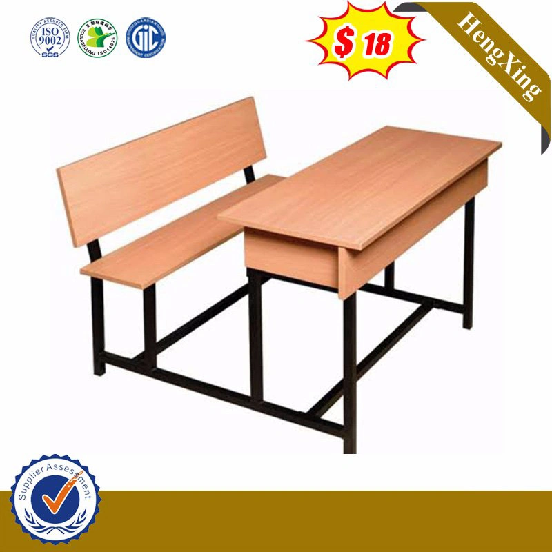 Modern Double Seats Wooden School Classroom Kids Children Baby Furniture