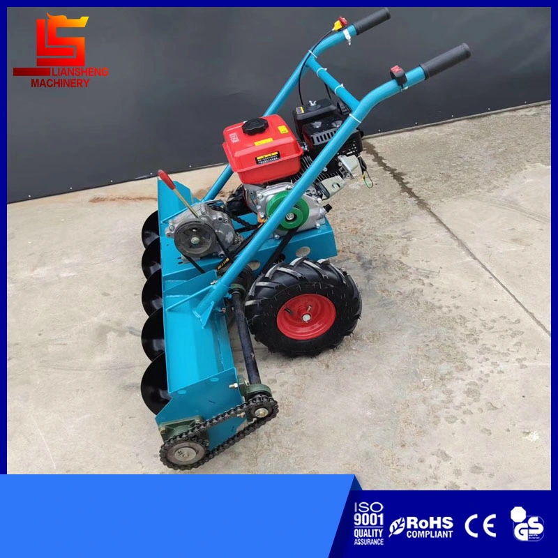 Hand Push Gasoline Engine Snow Blower, Small Hand Push Snow Removal Machine Household Snow Remover