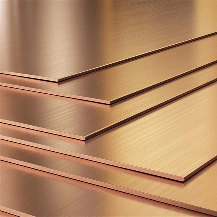 High Purity Electrolytic Copper Cathodes 99.99% H63 H65 H68 H70 H80 H85 H90 H96 Tp1 Tp2 T2 Tu2 Tu1 C2800 Cold/Hot Rolled Copper Alloy Plate Copper Plate