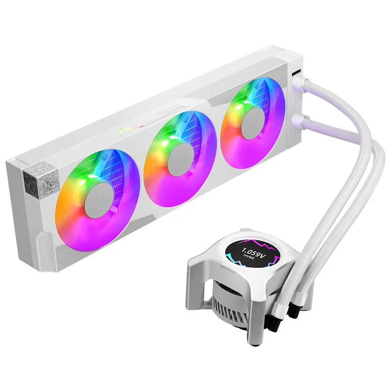 Segotep Multi Platform Compatible CPU All in One Water 3 Fans Cooler