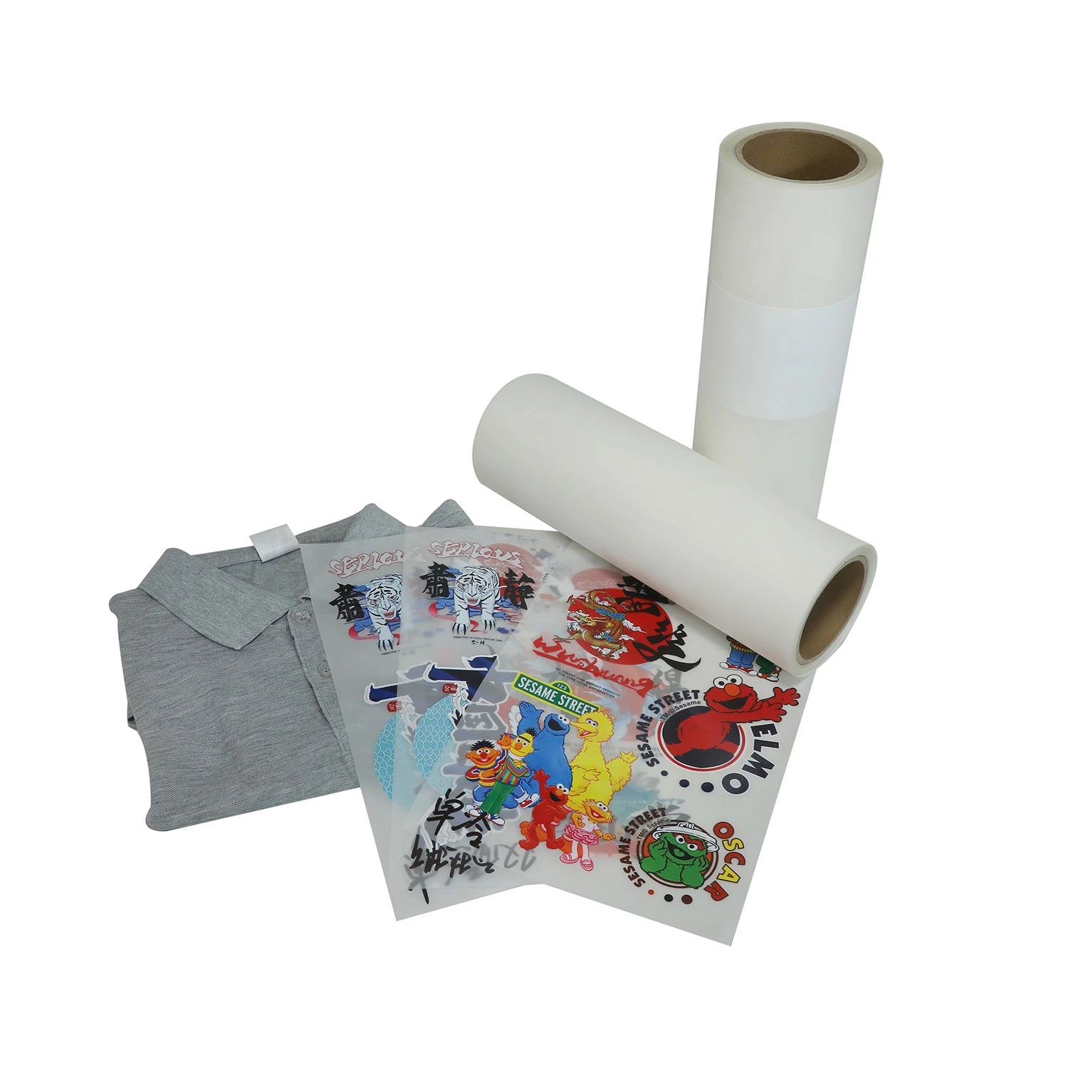 Hot Peel Cold Peel Double Single Side Printing 75 Micron 30 33 60 Cm 60cm 60cm*100m Dtf Pet Film Roll for Heat Transfer Printer