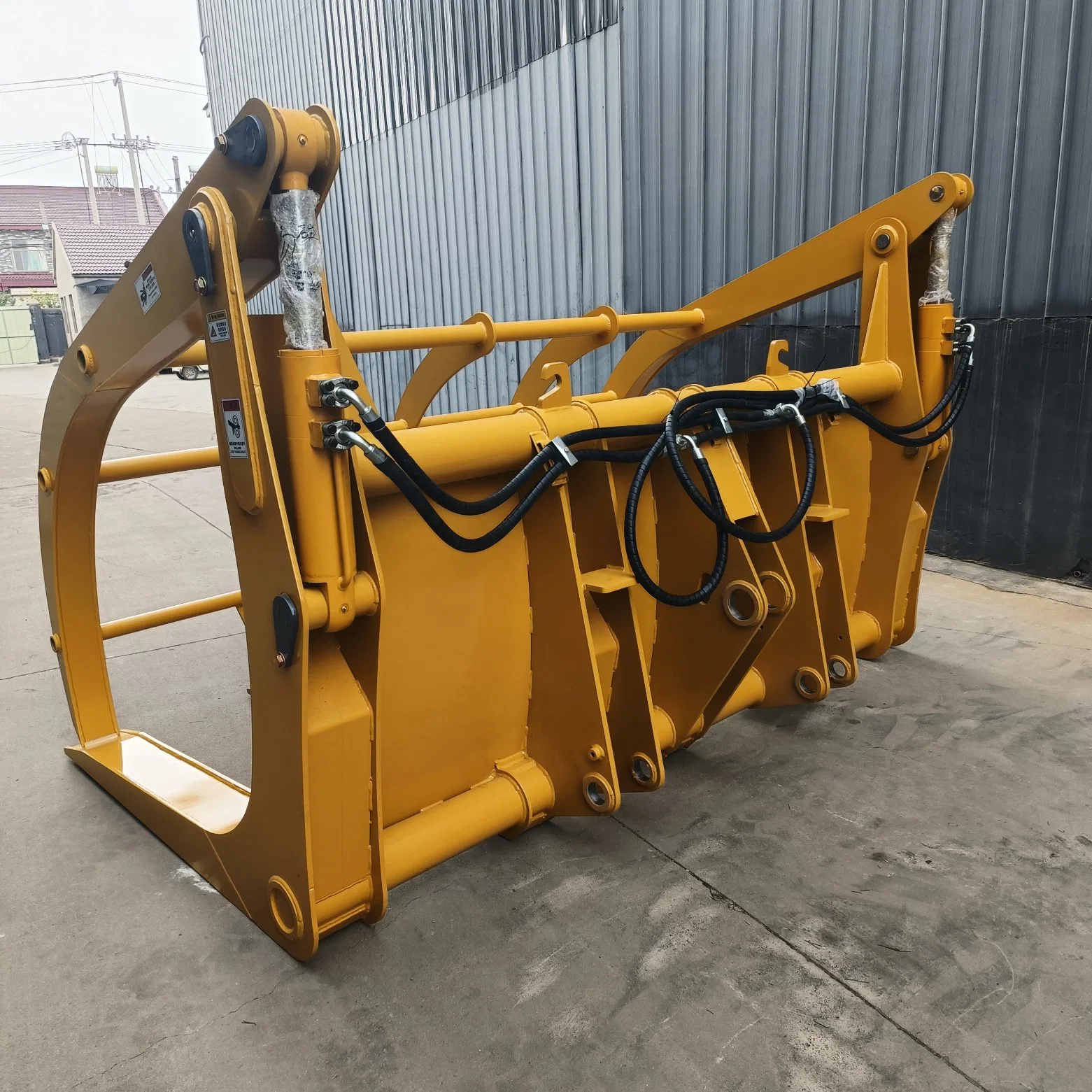 Rock Grapple for Wheel Loader