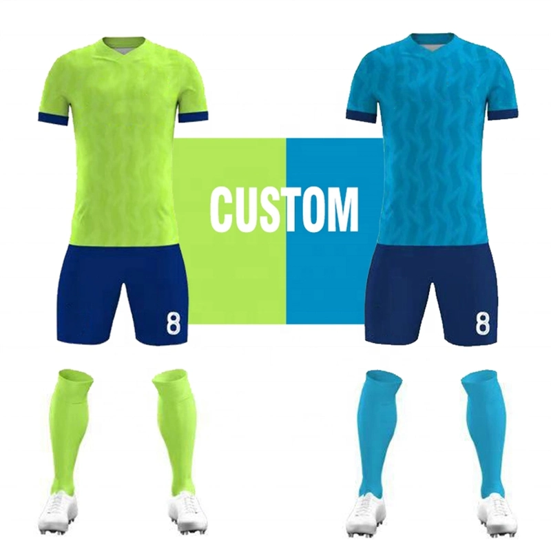 Benutzerdefinierte Logo Sublimation Fußball Uniform Großhandel OEM Design Fußball-Trikot