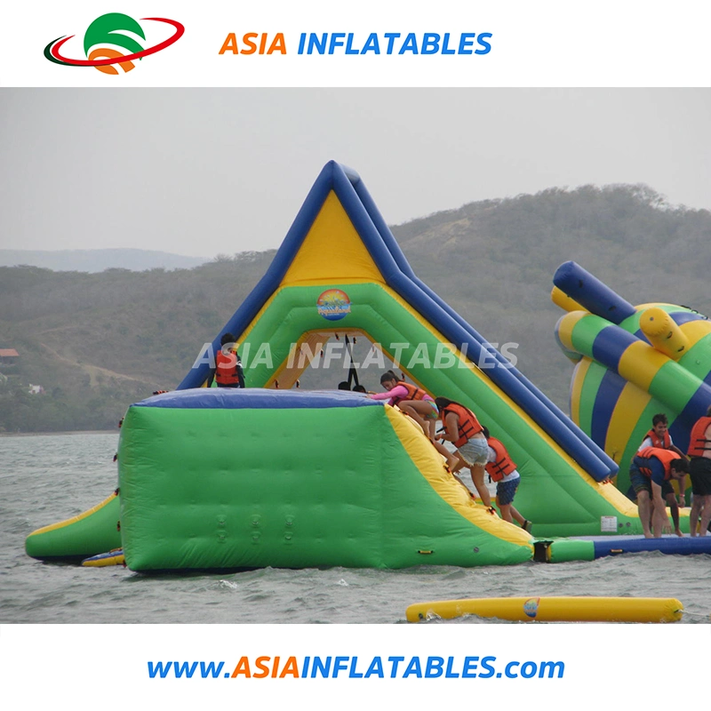 Inflatable Floating Adventure Park Water Park Equipment Water Sport Island