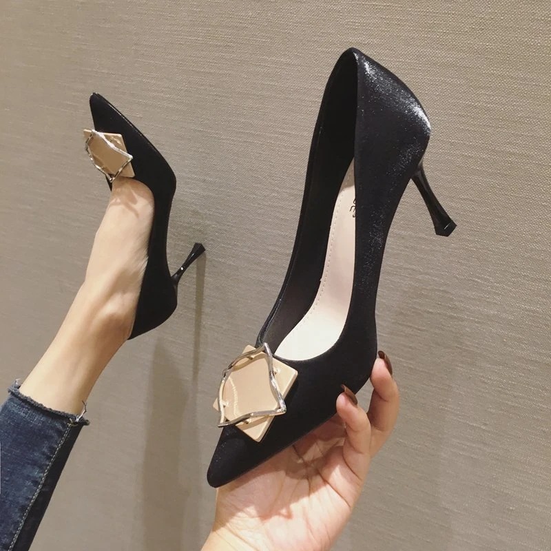 New Design Pointed Toe Ladies High Heel Shoes Women Dress Shoes for Wedding or Party