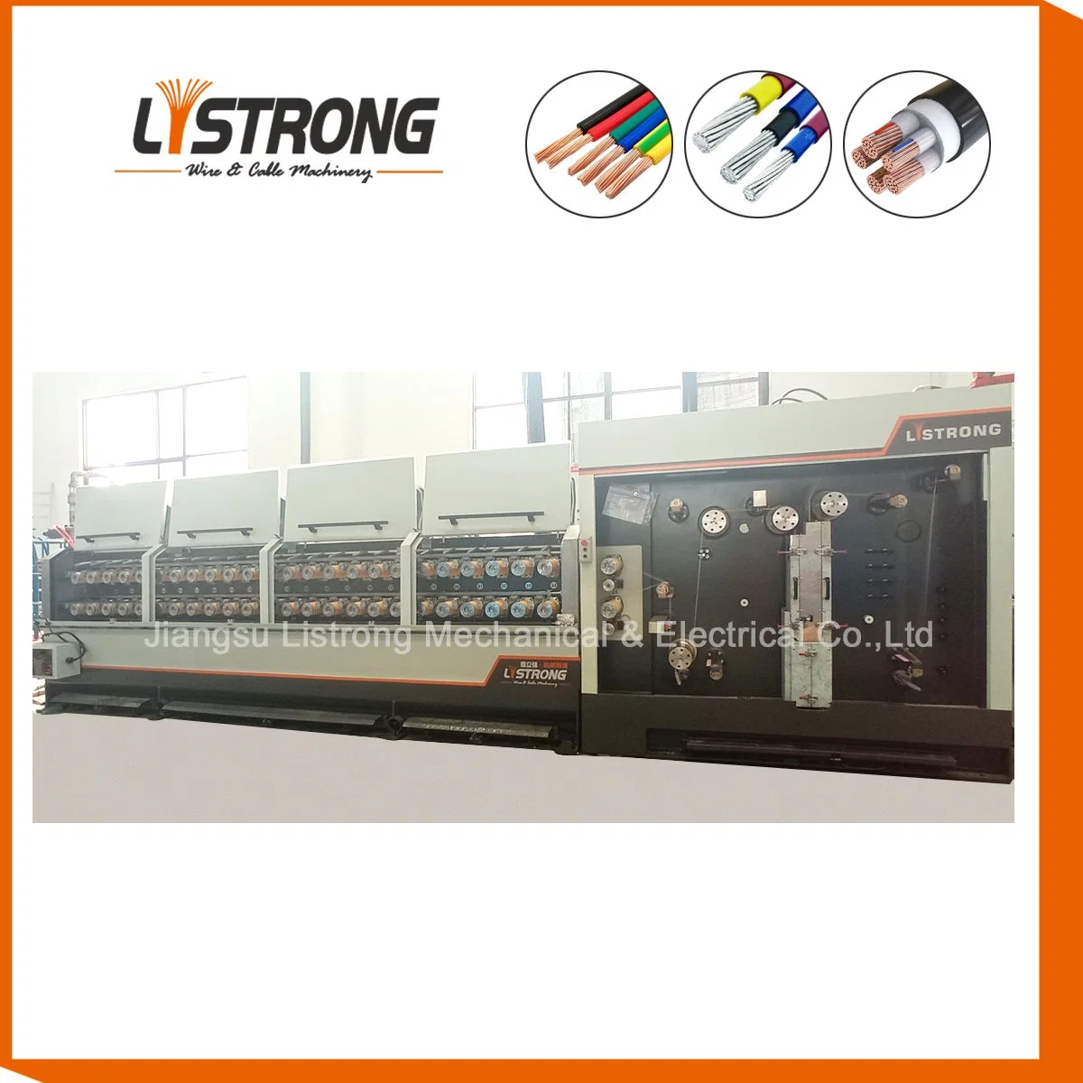 Listrong 0,1-0,4mm máquina automática de alambre multihilo de alta velocidad