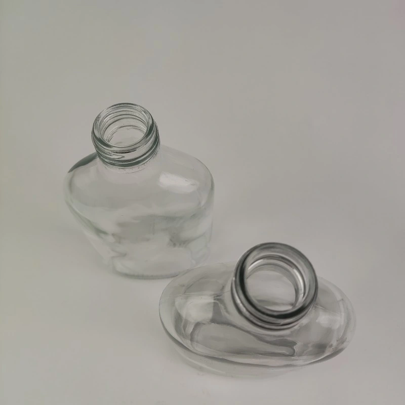 Empty 50ml 100ml 200ml 250ml 500ml Flask Glass Bottle