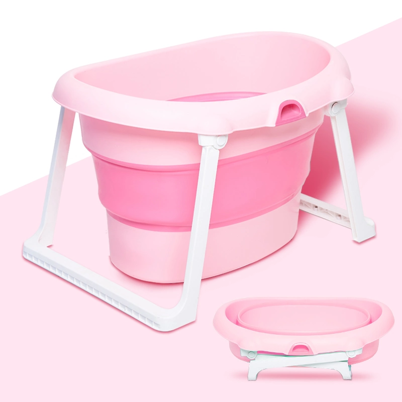 Foldable Baby Bath Tub Plastic Bathtub