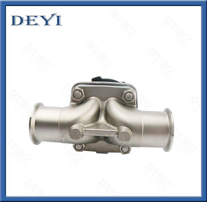 Deyi Sanitary Stainless Steel Diaphragm Valves and Pipe Fittings Good Price